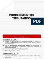 3) Procedimientos Tributarios