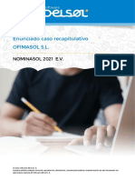 2.1 OFIMASOL Enunciado Caso Practico Recapitulativo NOMINASOL OFIMASOL