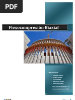 Flexocompresión Biaxial