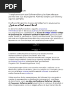 Software Libre