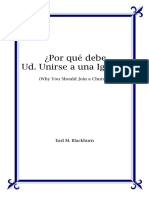 Por Qué Debe Ud. Unirse A Una Iglesia - PDF