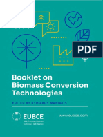 Booklet On Biomass Conversion Technologies 2021