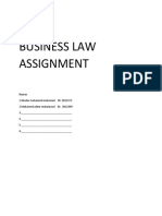 Business Law Assignment