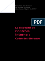 Le Dispositif Du Controle Interne 2007