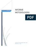 INFORME METODOLOGIAS Analisis de Puesto de Trabajo