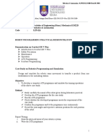 Robotic & Automation Lab Sheet