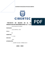 Proyecto Segurindustria S.A Lean Facturing