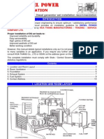 Hoa Thang Genset Installation Guideline