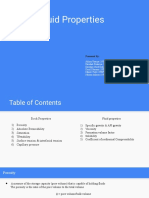 Rock & Fluid Properties