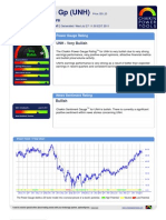 Stock Research Report For UNH As of 7/27/11 - Chaikin Power Tools