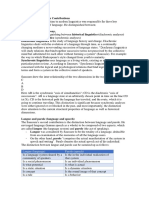 Ferdinand Saussure and His Main Contributions