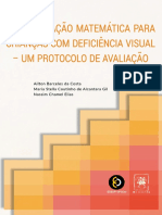 E Book Alfabetizacao Matematica para Criancas Com Deficiencia Visual 2013 Um Protocolo de Avaliacao