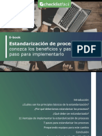 Ebook Estandarizacion de Procesos Checklist Facil