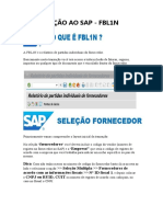 Introdução Ao Sap - Fbl1n