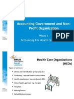 PPT4-Accounting For Health Care Providers