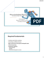 1 骨科 Fundamentals of Musculoskeletal Physical Therapy 講義