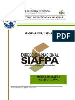 Manual SIAFPA Institucional