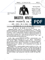 Boletín Oficial Del Gran Oriente Español 17 1872-1-1