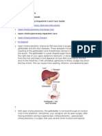 Open Cholecystectomy