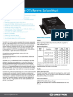 DM Lite - Hdmi Over Catx Receiver, Surface Mount: Hd-Rx-101-C-E