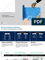 Resilient Azure Architecture