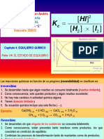 Cap 4 Equilibrio Quimico Parte 1 El Estado de Equilibrio