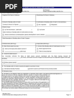 Standby Letter of Credit Application Form