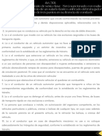 Contravenciones de Tránsito de Sexta Clase - Guissela Mora