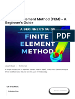 The Finite Element Method (FEM) - A Beginner's Guide