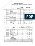 Mangalore University Bachelor of Computer Applications (BCA) Degree Programme Pattern and Scheme of Examinations I Semester