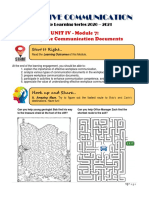 GEPC Module 7 Communication For Work Purposes