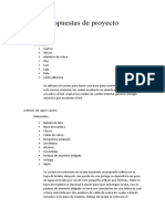 Tabla Comparativa Sobre Movimientos Estudiantiles