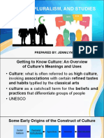 Topic 4. Culture, Pluralism, and Studies - Student