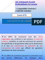 Les Effets de Commerce: Matière: Comptabilité Générale I Pr. EJBARI Abdelbar