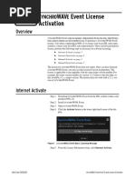 Synchro Wave Event Licensing Guide