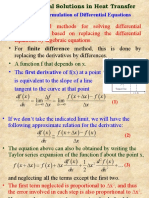 Numerical Solutions in Heat Transfer