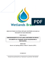 Dimensionamento de Wetlands Construídos No Brasil - Von Sperling & Sezerino (2018)