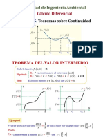 Semana 5. Teoremas de Continuidad