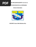 Plan de Area de Ingles - Bachillerato-6,7,10, y 11 (Periodos 1,2,3,4)