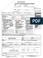 1 Unified Application For BLDG Permit (Front) - DPWH