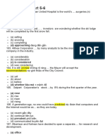 Bài tập toeic part 5