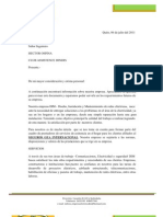 Carta de Presentacion Dim Empresas