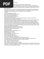 The SSD Solution Composition and SSD Chemical Formula