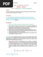 Semana 1-Módulo - Introducc. Análisis Matemático - 2021 - 1