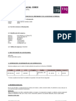 MSDS Ácido Acético