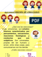 Reconocimiento de Emociones Niños