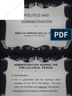 Politics and Administration - PDF