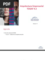 AE NH Modulo 10 Togaf 9.2 Ciclo de Vida Del ADM Fase G 2h PDF