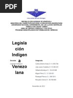 La Ley Orgánica de Pueblos y Comunidades Indígenas