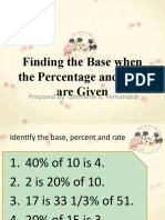 Finding The Base